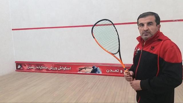 برنز ارزشمند اسکواش‌باز همدانی در رقابت‌های بین‌المللی ایران جونیور