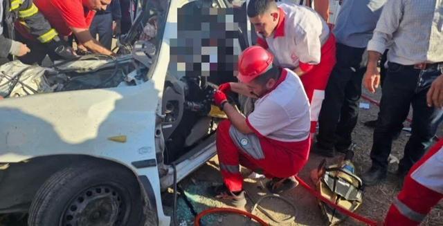 تصادف زنجیرهای در گالیکش با ۲۱ مصدوم