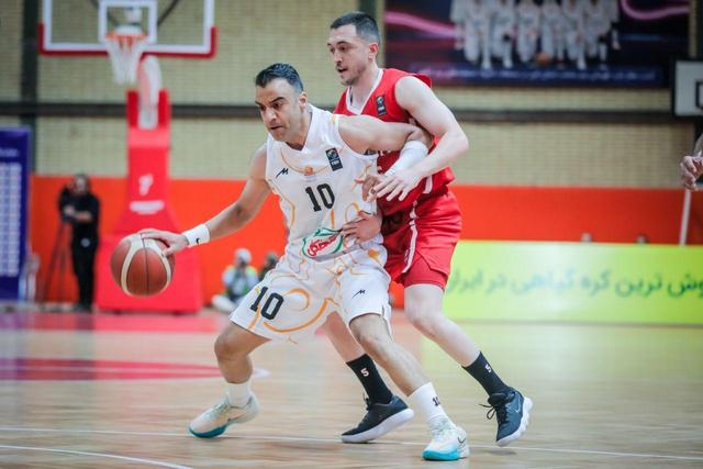 تیم بسکتبال مهگل البرز مقابل شهرداری گرگان متوقف شد