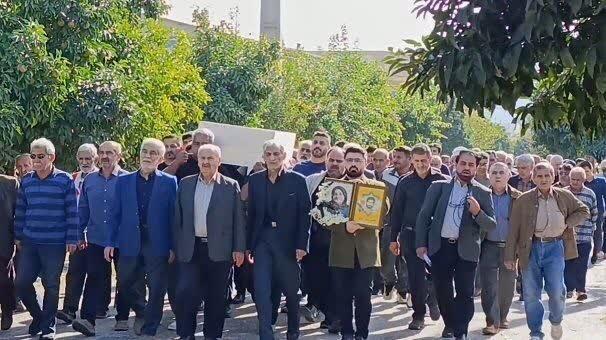 مادر شهید حسن یازرلو به فرزند شهیدش پیوست