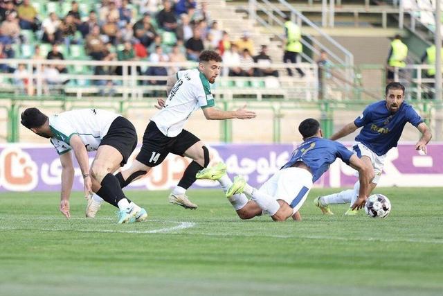 تساوی بی‌حاصل در فولادشهر؛ درخشش طیبی‌پور، نجات‌دهنده انزلی‌چی‌ها