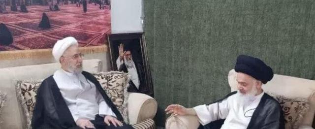 دیدار دادستان کل کشور با آیت‌الله حسینی بوشهری