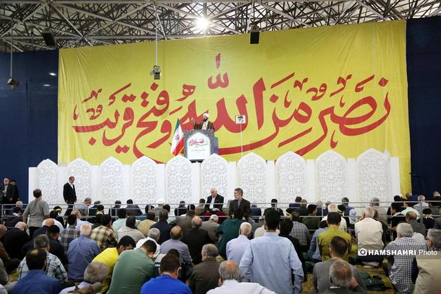 نماز جمعه تهران به امامت حجت‌الاسلام و المسلمین محمدجواد حاج‌علی‌اکبری