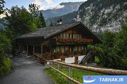 عکس: لاتربرونن، دره‌ی رؤیایی سوئیس