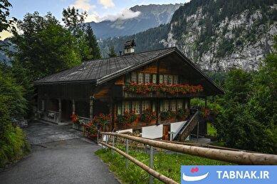 عکس: لاتربرونن، دره‌ی رؤیایی سوئیس