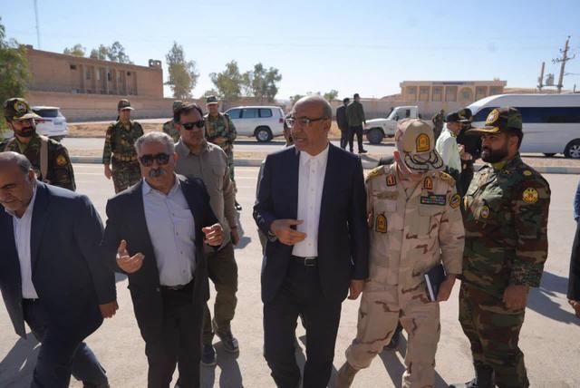تأکید بر توسعه اقتصادی و امنیتی نفت‌شهر در بازدید میدانی