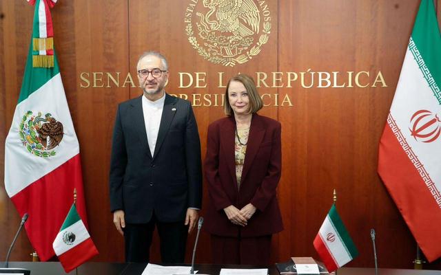 استقبال رئیس مجلس سنای مکزیک از تقویت همکاری‌های پارلمانی با ایران 