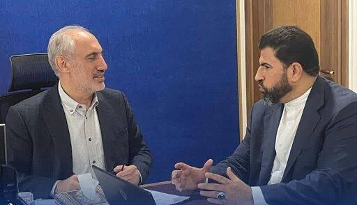 گفت و گوی نماینده شوش و کرخه با رئیس سازمان برنامه و بودجه/دیدار با وزیر جهاد کشاورزی