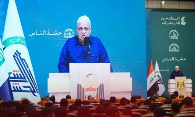 فالح الفیاض: قدرت الحشد الشعبی در مردمی بودن آن است نه سلاح