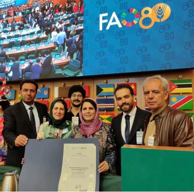 باغستان سنتی قزوین در فهرست جهانی جیاس ثبت شد  