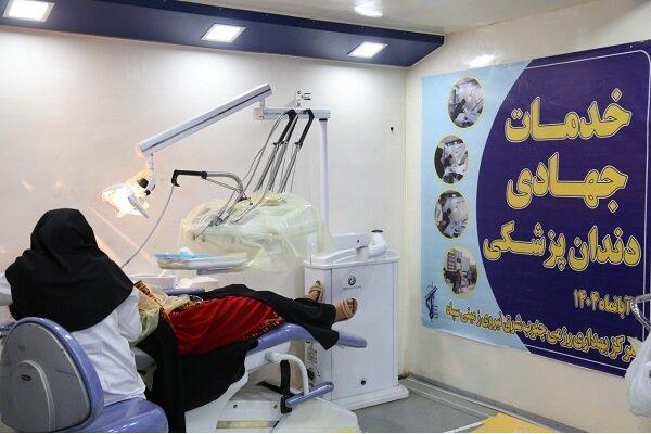 ویزیت رایگان ۸۰۰ ایرانشهری در اردوی جهادی سلامت