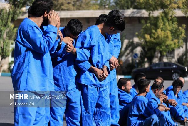 ۱۱ محکوم تحت‌تعقیب در فریدن به دام قانون افتادند