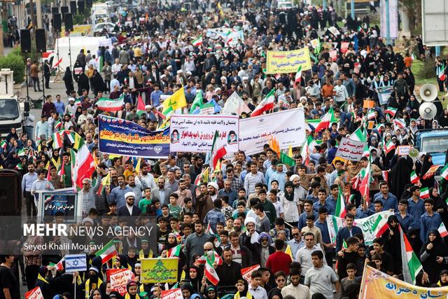 اعلام مسیرهای ۶۶ گانه راهپیمایی یوم‌الله ۱۳ آبان در مازندران