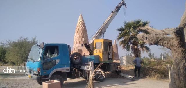 ایجاد زیرساخت‌های حفاظتی و گردشگری در محوطه تاریخی گندی‌شاپور