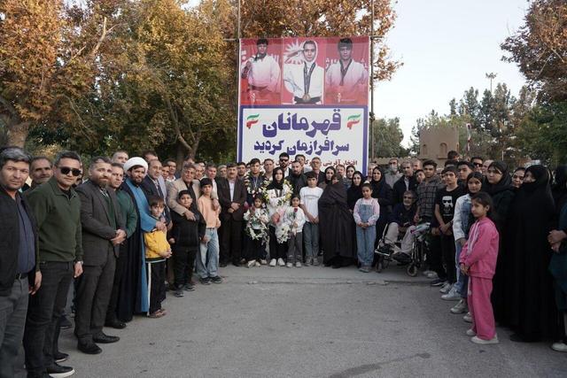 استقبال ورزش دوستان بجنوردی از قهرمانان جودوی آسیا