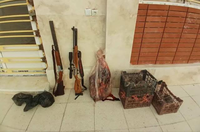 شکارچی متخلف در منطقه آزاد اردستان دستگیر شد