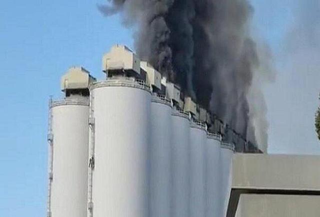 تشکیل پرونده قضایی برای حادثه آتش‌سوزی عمدی سیلوی مائده در روستای قروچای دهگلان