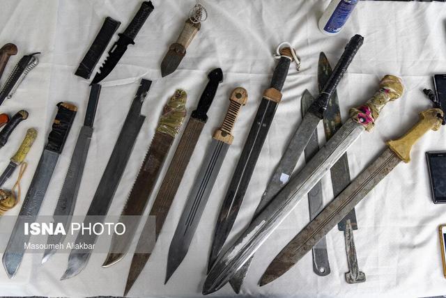 برخورد پلیس با حاملان سلاح سرد در غرب استان تهران/ بیش از هزار نفر دستگیر شدند