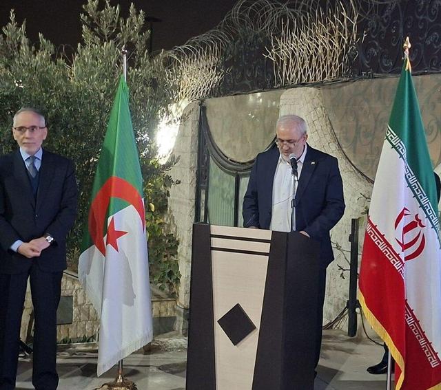 قدردانی از حمایت الجزایر از ایران در برابر تجاوزات اخیر