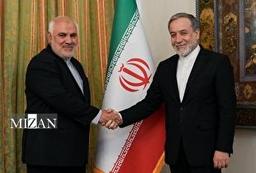 دیدار سفیر جدید ایران در هند با وزیر امور خارجه