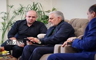 عیادت رئیس سازمان زندان‌ها از سرباز جانباز بازداشتگاه اوین