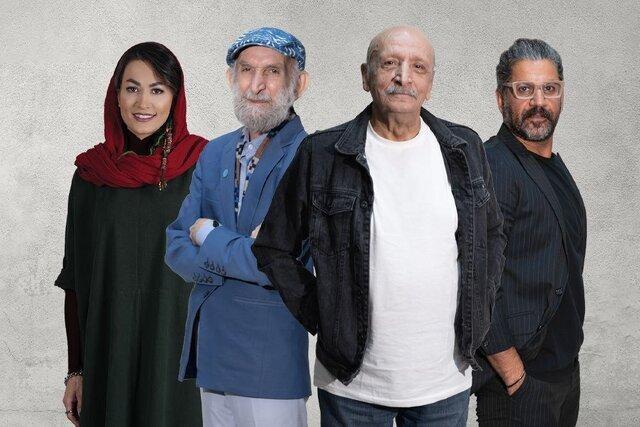 اسماعیل خلج و اصغر سمسارزاده در «دوستان با محبت» حمید جبلی