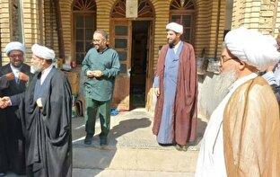  بازدید مدیر حوزه علمیه فارس از مدرسه علمیه شهید دستغیب شیراز