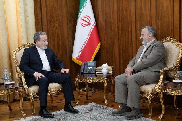 دیدار رئیس سازمان حج و زیارت با عراقچی