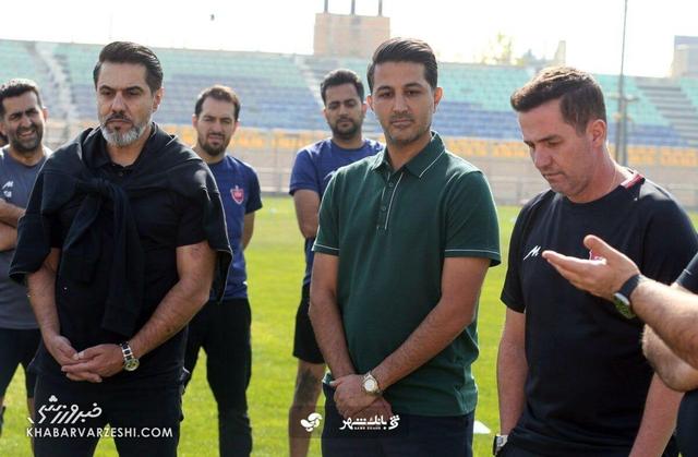 خداحافظی خانبان با پرسپولیسی‌ها +عکس