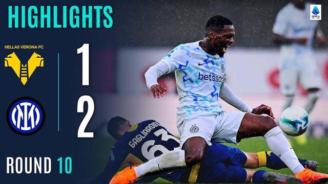 ویدیو| خلاصه بازی ورونا ۱ - اینتر ۲/ نجات افعی در آخرین دقیقه