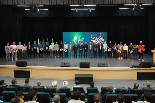 والی زاده: آئین اختتامیه رویداد رسانه‌ای ۸۸۸ در کاشان برگزار شد