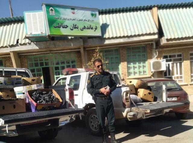 اجرای طرح برخورد با فروش زغال بلوط در کرمانشاه