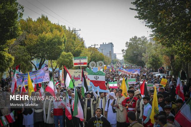 اعلام مسیرهای راهپیمایی ۱۳ آبان در استان کهگیلویه و بویراحمد