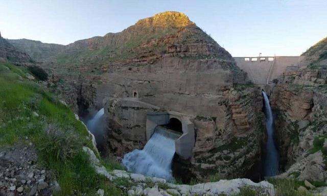 حجم ذخیره آب سد کوثر گچساران ۲۳ درصد کاهش یافت