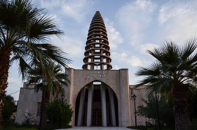 بهسازی و مرمت موزه آبادان ۵۰ درصد پیشرفت فیزیکی دارد + فیلم