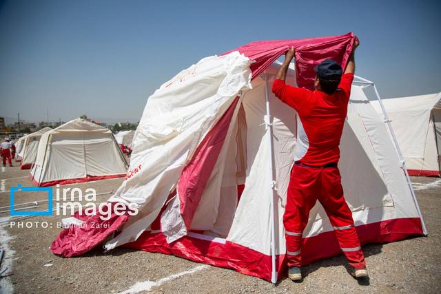 مانور امداد و نجات در دانشگاه فردوسی مشهد برگزار شد+ فیلم