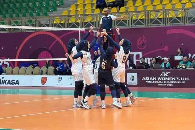 والیبال زیر ۱۶ سال دختران آسیا؛ ایران به فیلیپین باخت