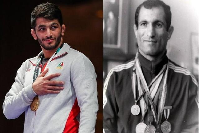 یزدانی و موحد کبیر در میان غول‌های کشتی آزاد جهان