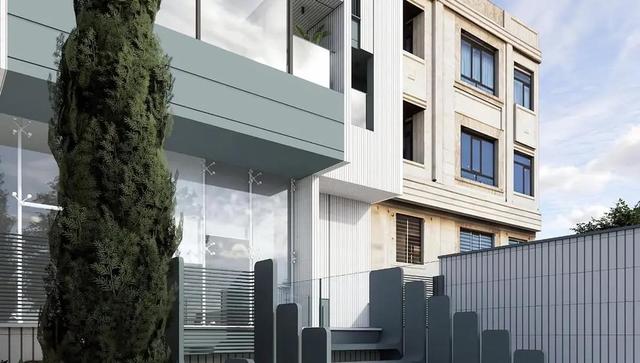 معماری نمای مدرن؛ ساده اما با نظمی قابل حس در شیراز پلاک 103 (تصاویر)