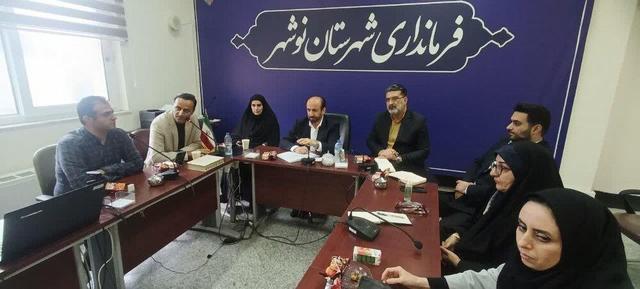 فرماندار : رفع مشکل زمین فوتبال و فرودگاه نوشهر دغدغه اصلی شهرستان است 