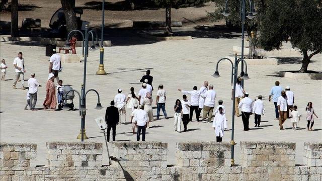 یورش ۱۰هزار و ۸۲۲ شهرک‌نشین صهیونیست به مسجد الاقصی در ماه اکتبر