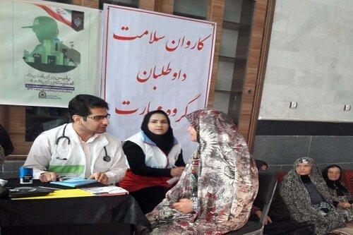 هلال‌احمر قزوین در طرح «کاروان سلامت» رتبه برتر کشور را کسب کرد