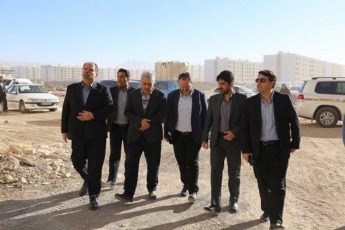 مدیرکل بازرسی وزارت راه و شهرسازی از مسکن ملی مهرگان بازدید کرد