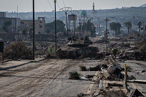 ورود تانکهای اسرائیلی به یک روستا در قنیطره سوریه