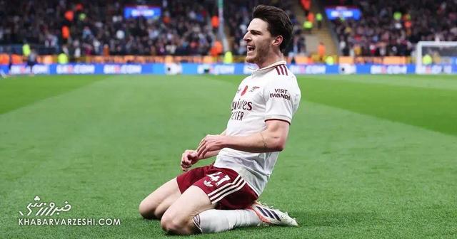 ویدیو| این بار نه ضربه ایستگاهی، بلکه گل با ضربه سر؛ دوربین دکلان رایس مقابل برنلی