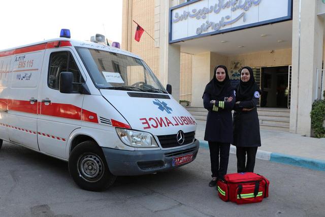 زمانپور: اورژانس بانوان اصفهان ۷۰ عملیات امدادی انجام داد