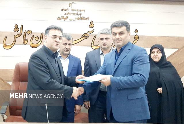 بخشدار جدید حویق تالش معرفی شد