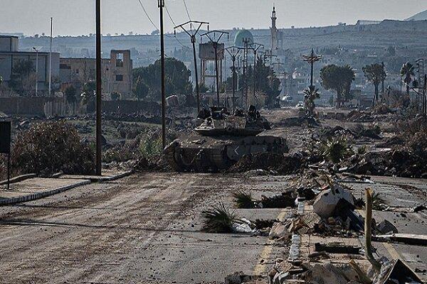 ورود تانکهای اسرائیلی به یک روستا در قنیطره سوریه