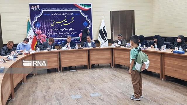 فیلم | بوشهر رتبه نخست نهضت مدرسه سازی کشور را کسب کرد