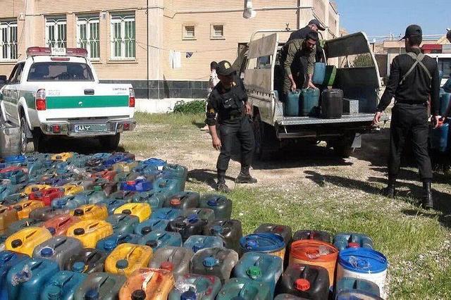 حدود ۱۴ هزار لیتر سوخت قاچاق در قصرشیرین کشف شد